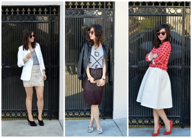 Three pictures of Nancy at the blog Adore to Adorn