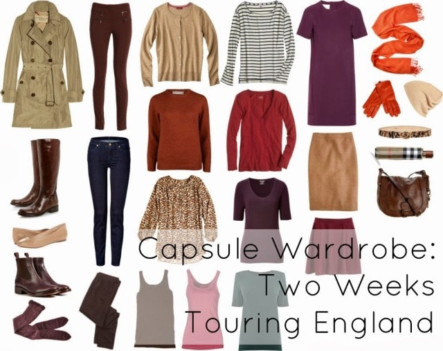 travel england spring pack wear women