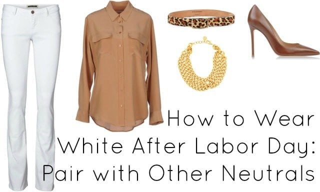 Ask Allie: White After Labor Day 1 how to wear white jeans after labor day