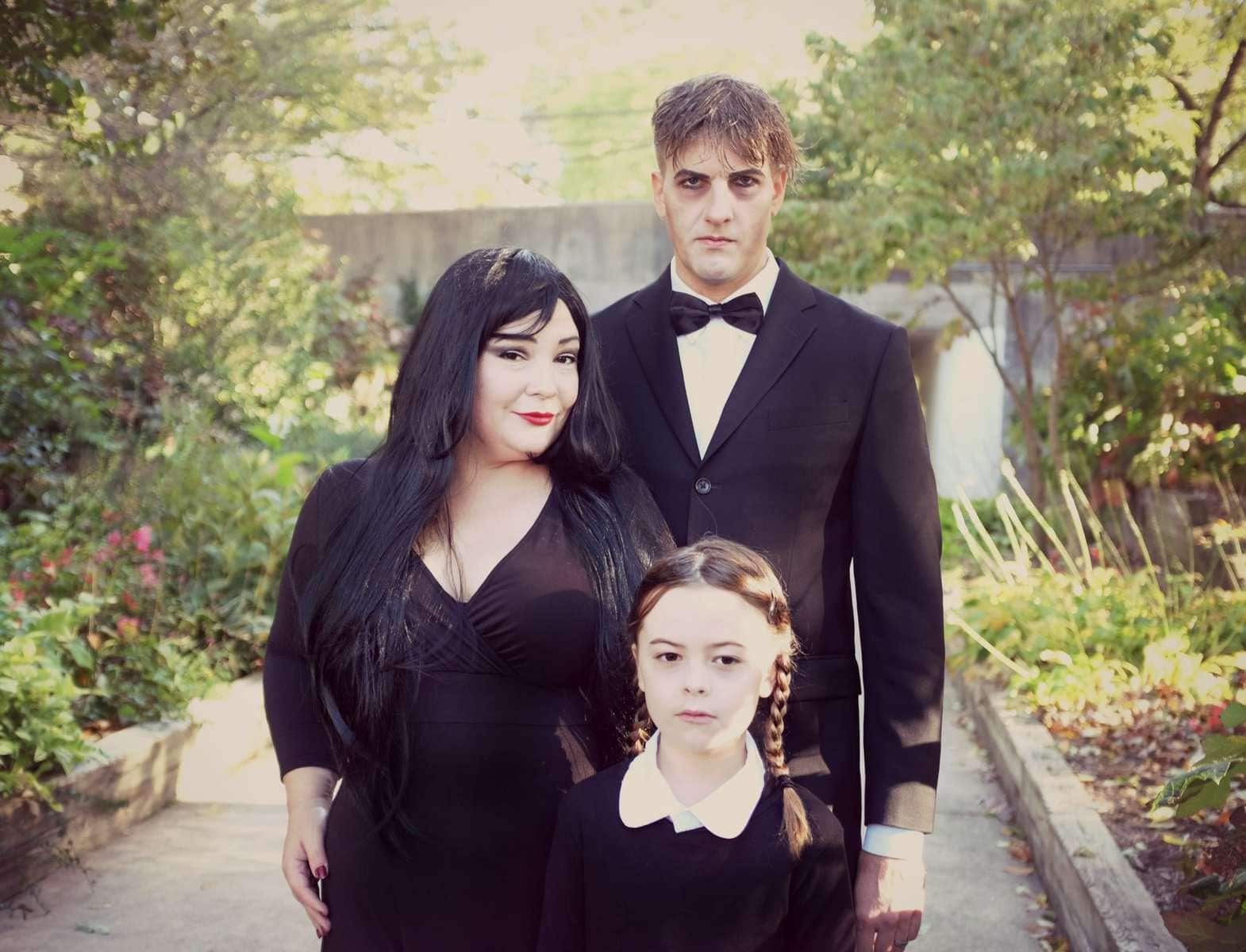 Wardrobe Oxygen Halloween 2016 as The Addams Family Addams Family Costume