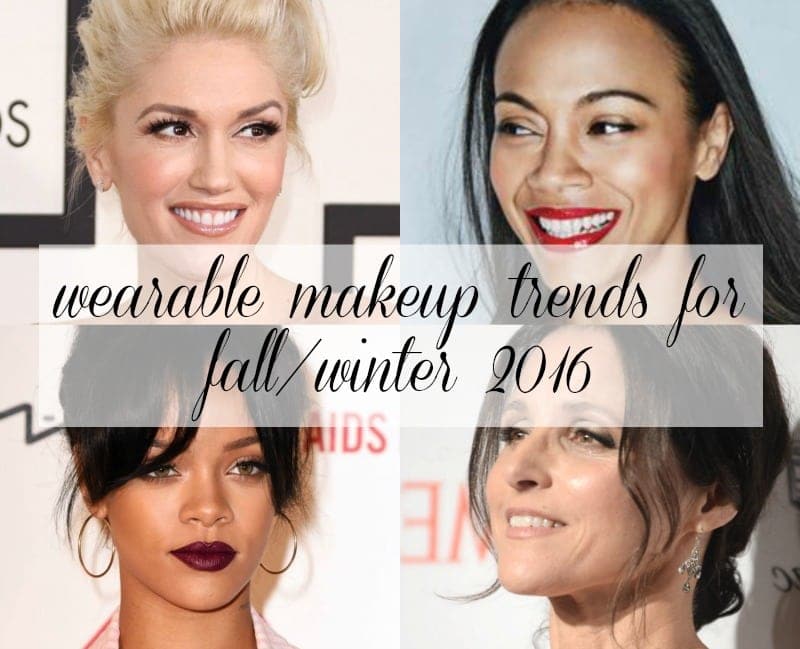 Wardrobe Oxygen: Wearable Makeup Trends for Fall and Winter 2016 Wearable Makeup Trends for Fall/Winter 2016