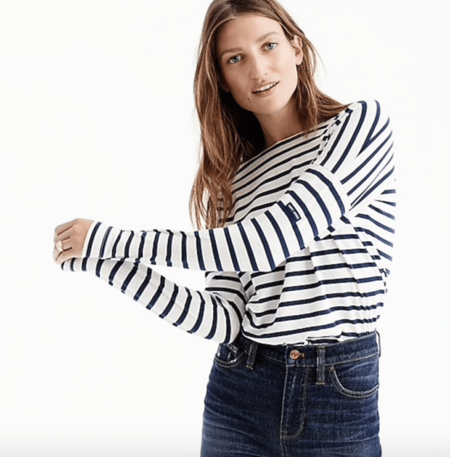 Saint James® for J.Crew slouchy T-shirt