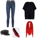capsule wardrobe for the teleworker featuring soft and comfortable yet chic pieces to mix and match for a month of fashion