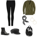 capsule wardrobe for the teleworker featuring soft and comfortable yet chic pieces to mix and match for a month of fashion