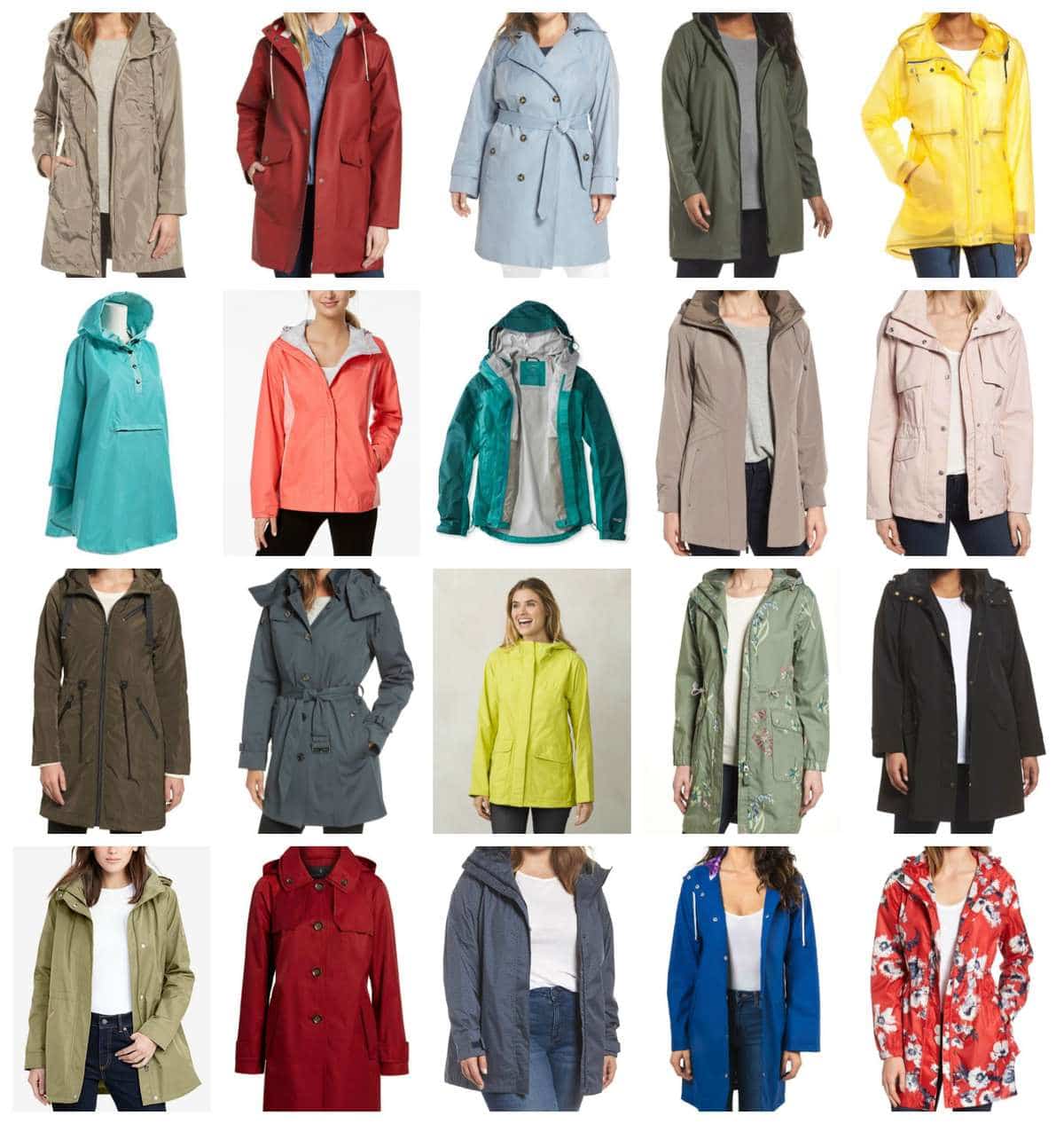 the best raincoats for women