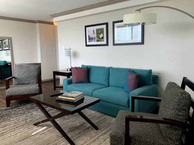 The River Inn in DC - Living Room