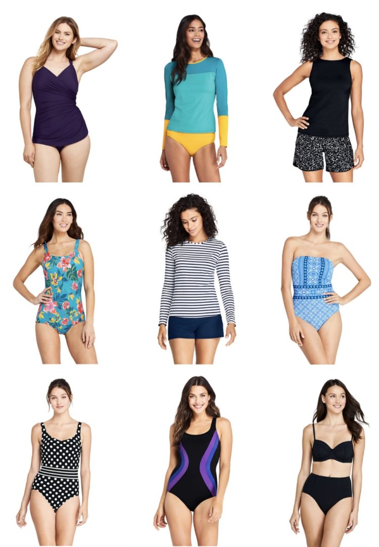 best swimsuits lands end