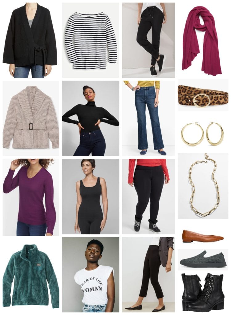 work from home capsule wardrobe