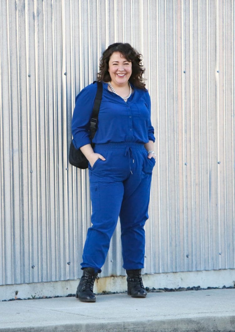 Looks Like a Jumpsuit, Feels like a Two-Piece Look with Chico's Zenergy 1 chicos zenergy jumpsuit from the Zeema collection