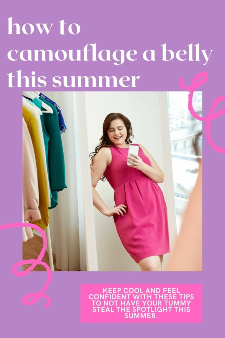 tips on how to camouflage a belly in the summer by Wardrobe Oxygen