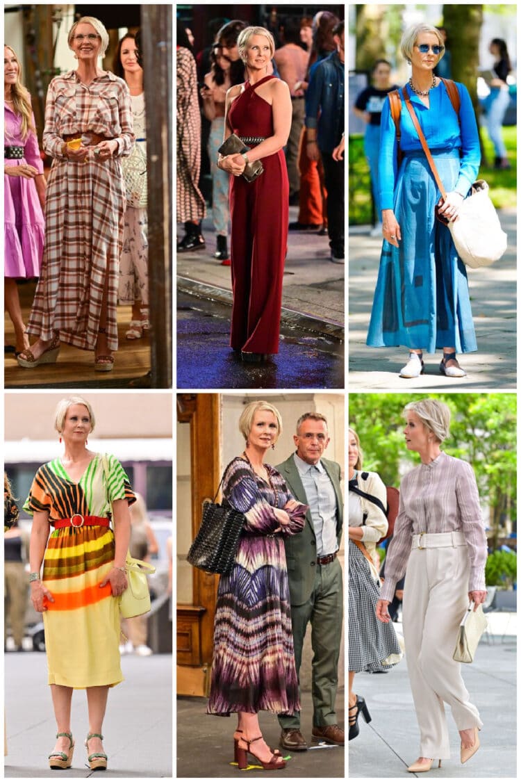 miranda fashion and just like that