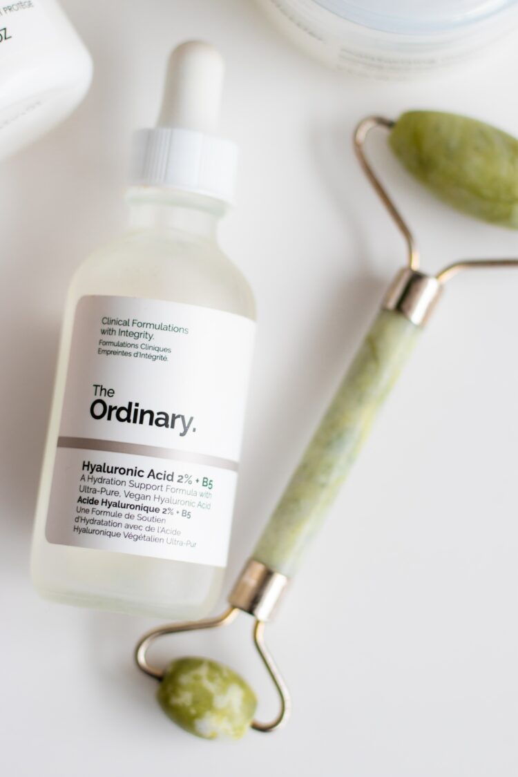 a bottle of the Ordinary hyaluronic acid