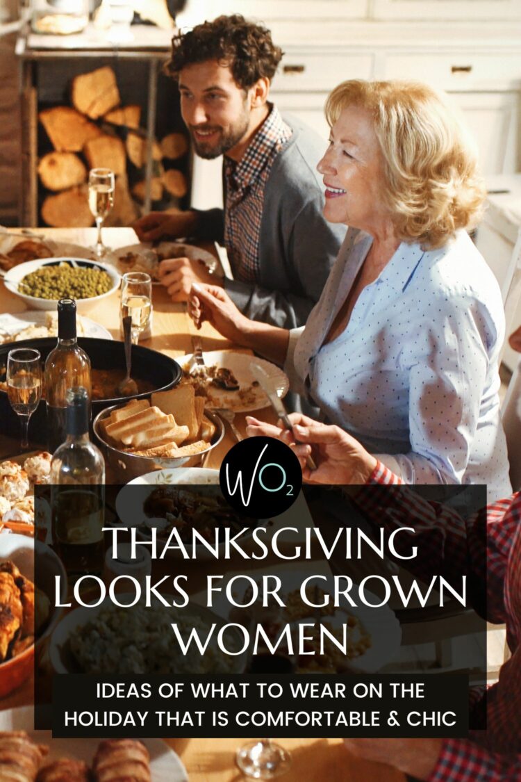 Thanksgiving looks for grown-ass women by Wardrobe Oxygen a fashion blog for women over 40