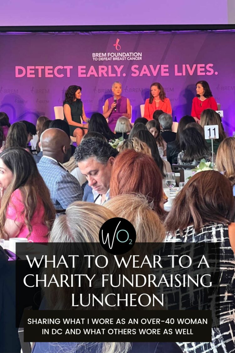 What to wear to a charity fundraising luncheon What to wear to a charity fundraising luncheon in DC by Wardrobe Oxygen