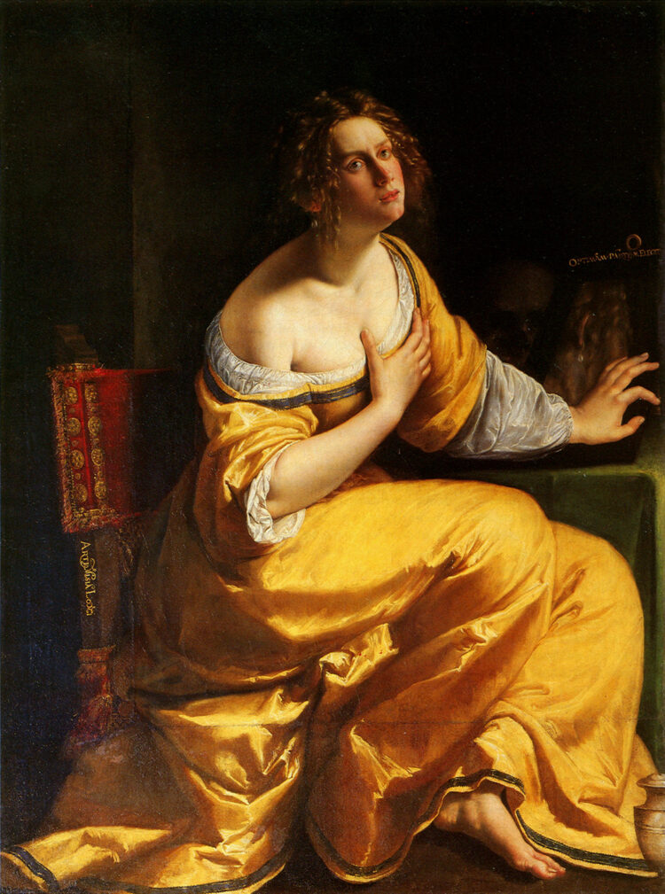 Artemisia Gentileschi Pentinent Magdalene Weekend Reads #260 | Artemisia Gentileschi, Pentinent Magdalene