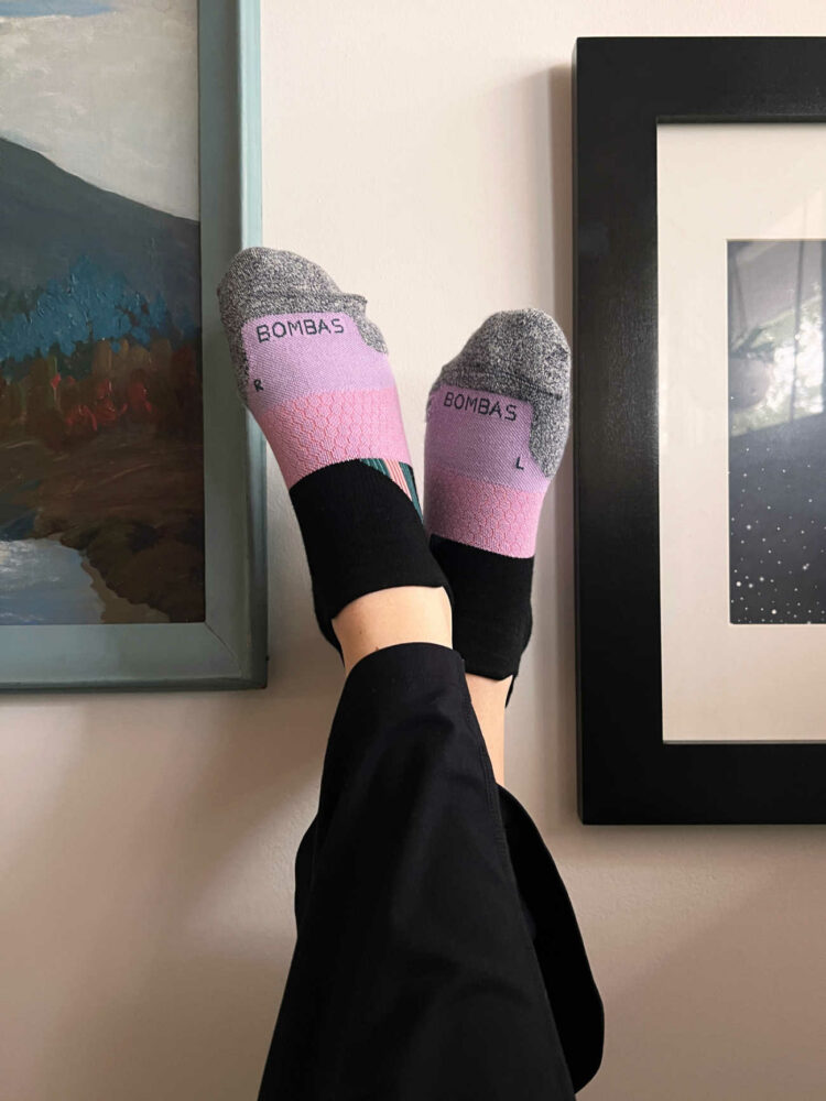 Bombas ankle running socks