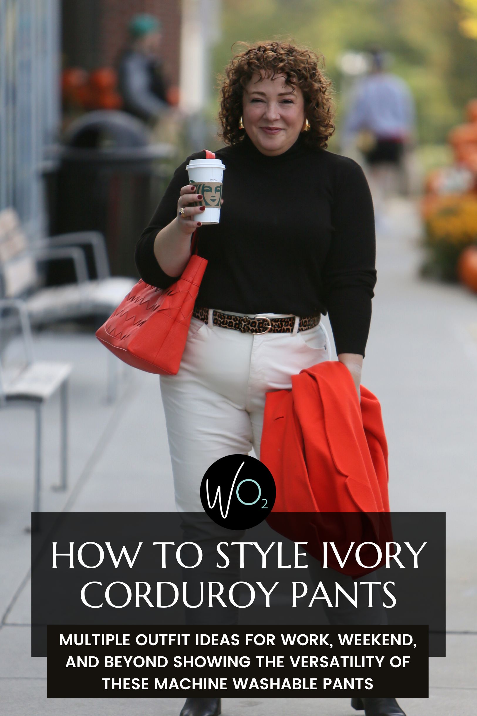 How to Style Ivory Courdory Pants for Grown Women