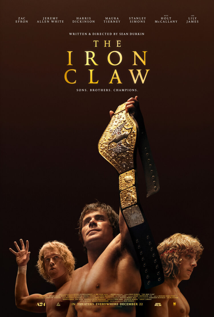the iron claw movie poster