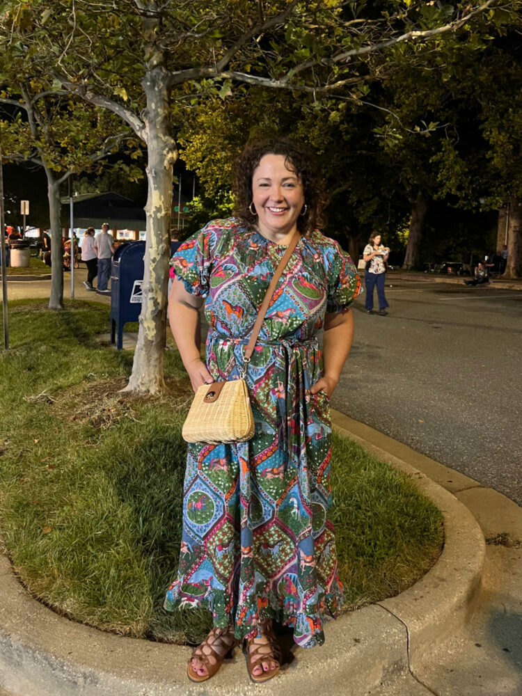 printfresh dress review 2022 on alison of wardrobe oxygen