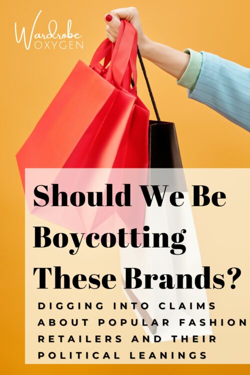 Let’s Talk About Boycotting Brands over Political Donations