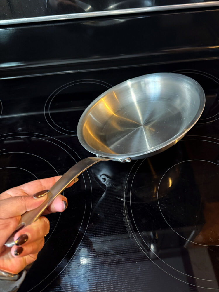 Quince HomeGoods Review quince stainless steel frying pan