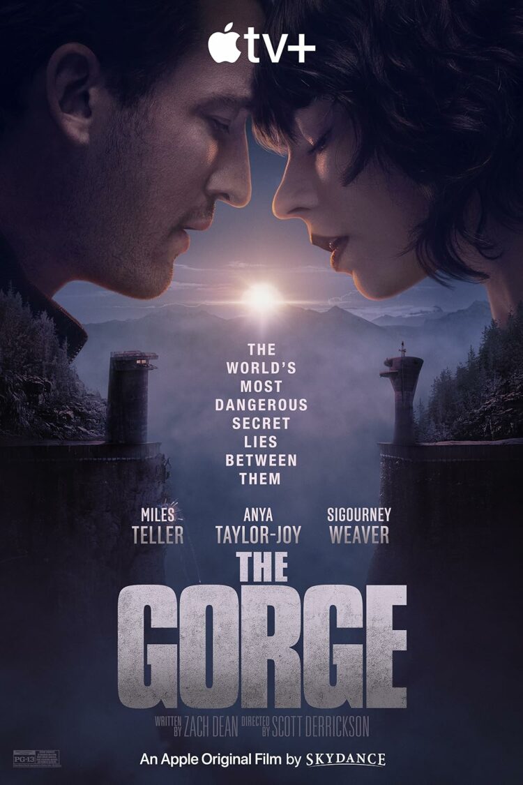 the gorge movie poster | Weekend Reads for March 1, 2025