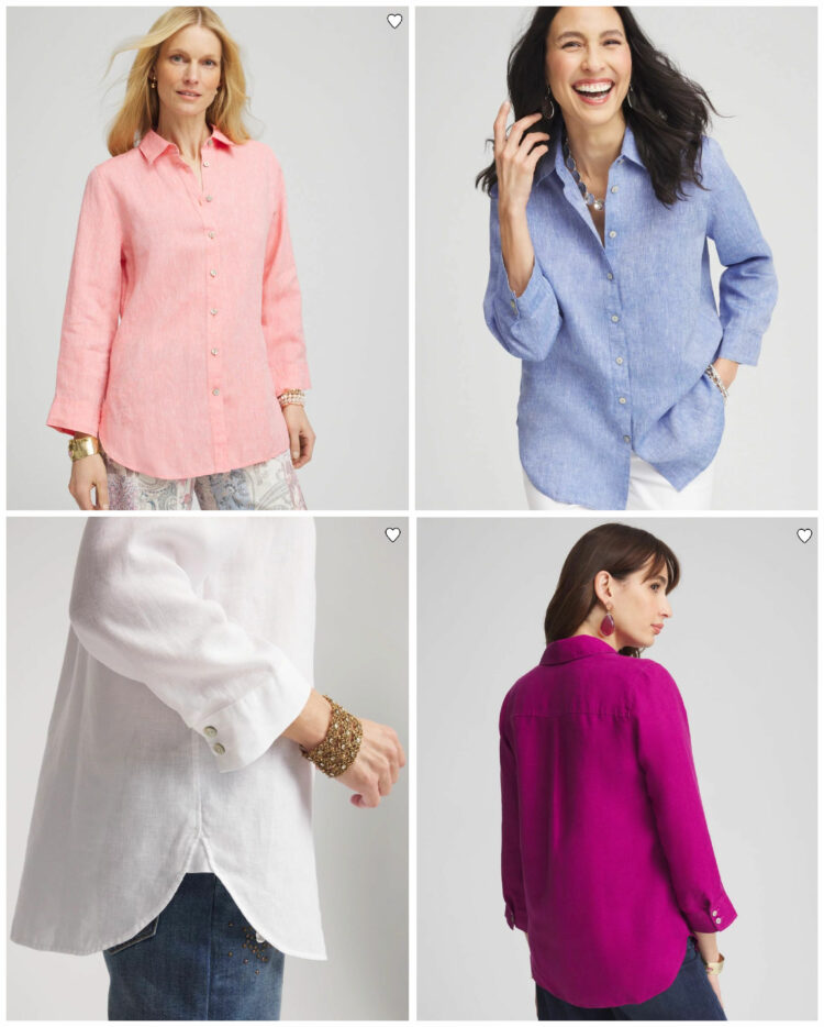 Chico's No Iron™ Linen Shirt