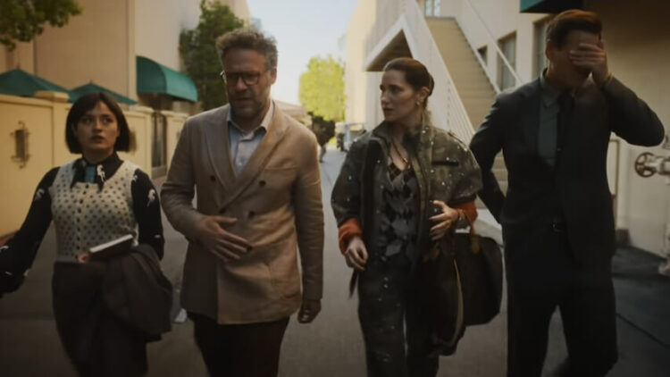 scene from the series the studio on apple tv