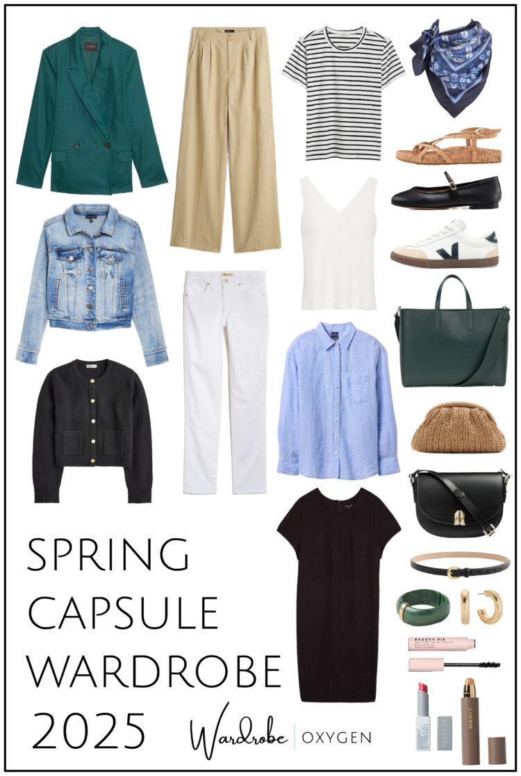 spring capsule wardrobe 2025