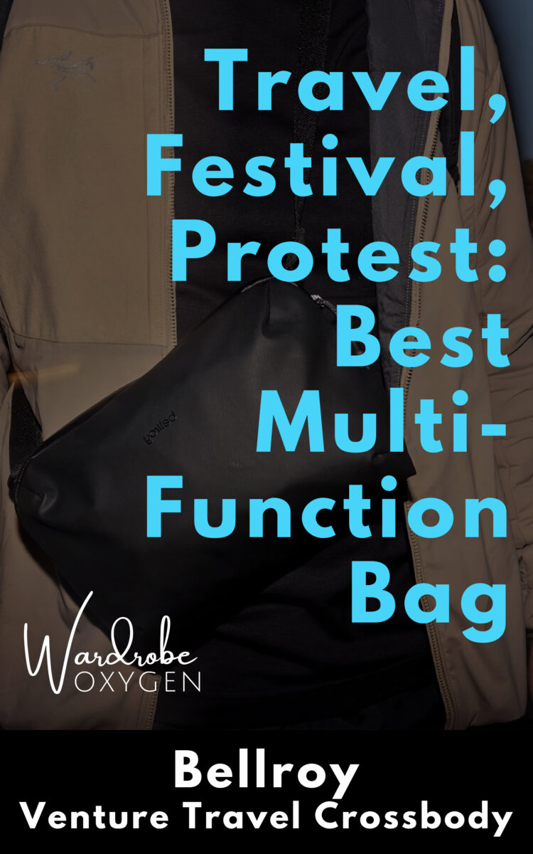 Bellroy Venture Travel Crossbody review by wardrobe oxygen