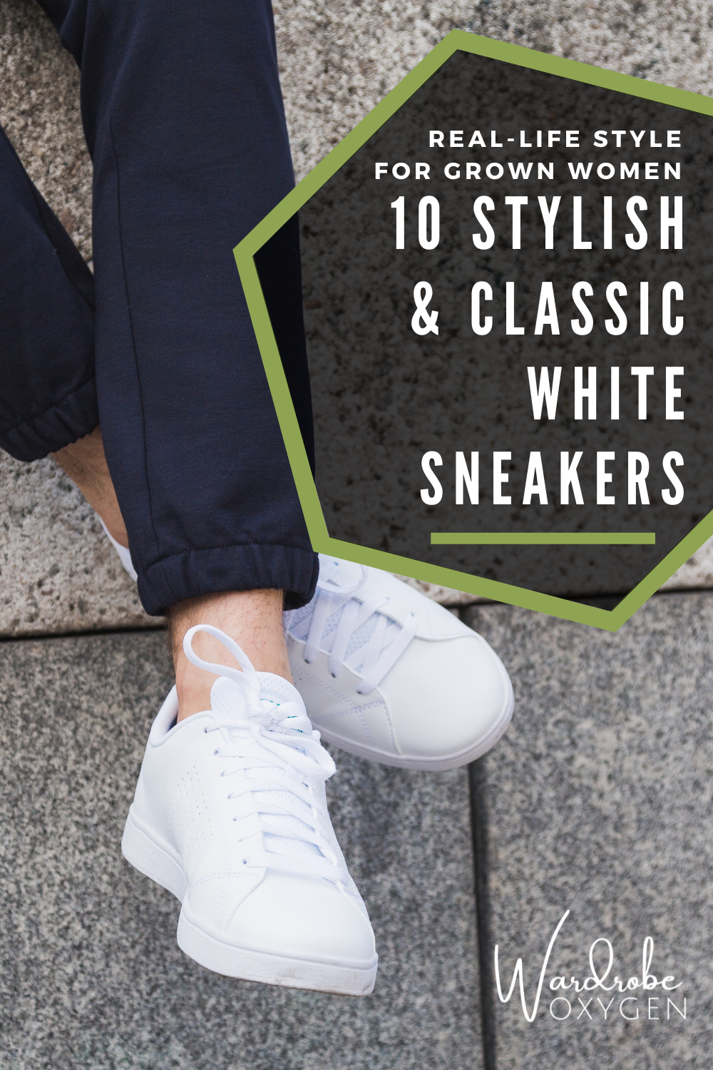 Sharing the 10 best white sneakers for grown women as reviewed by Alison Gary for Wardrobe Oxygen