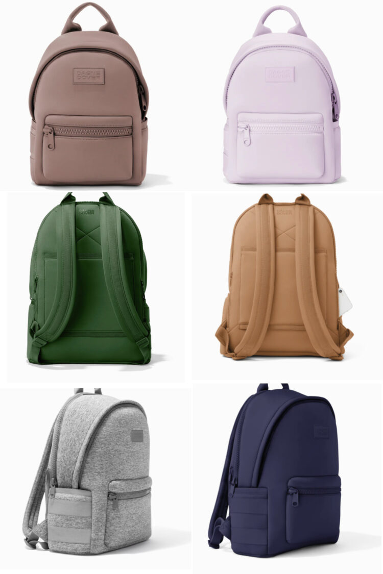 multiple angles of the dagne dover dakota backpack