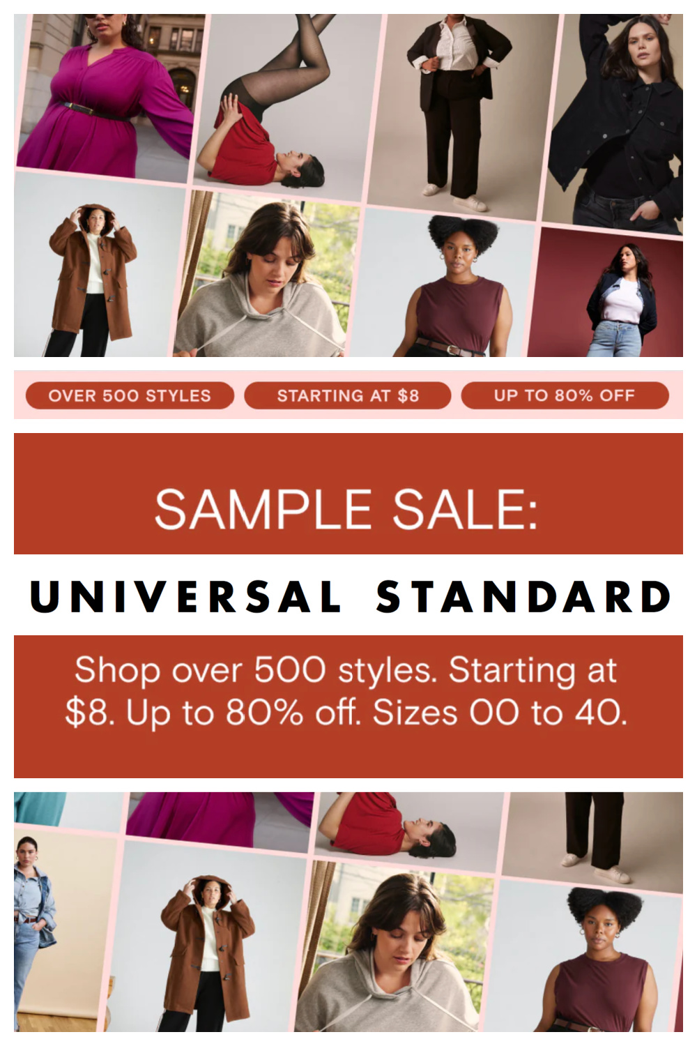 universal standard sample sale 2025