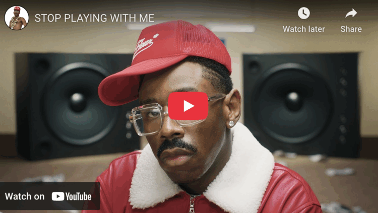 Screenshot for the music video by Tyler, the Creator for STOP PLAYING WITH ME
