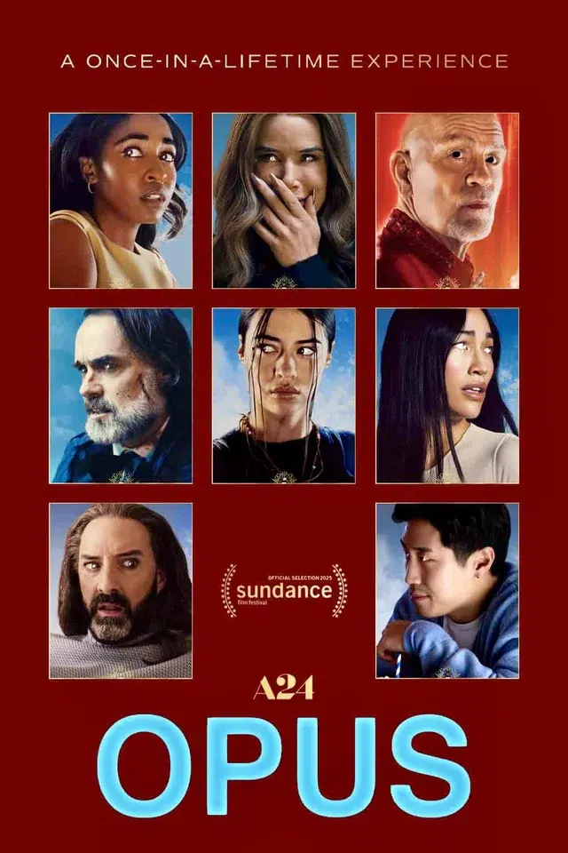Opus movie poster 2025 HBO Max | Weekend Reads during a summer road trip