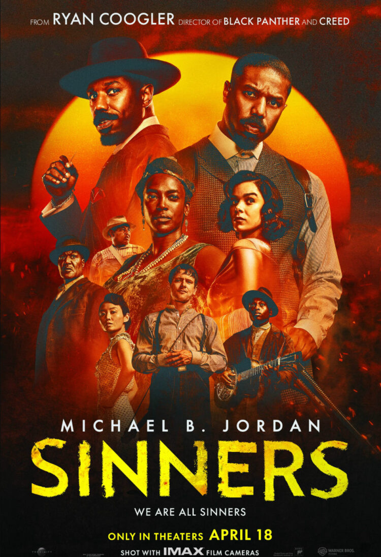 sinners movie poster | Weekend Reads during a summer road trip