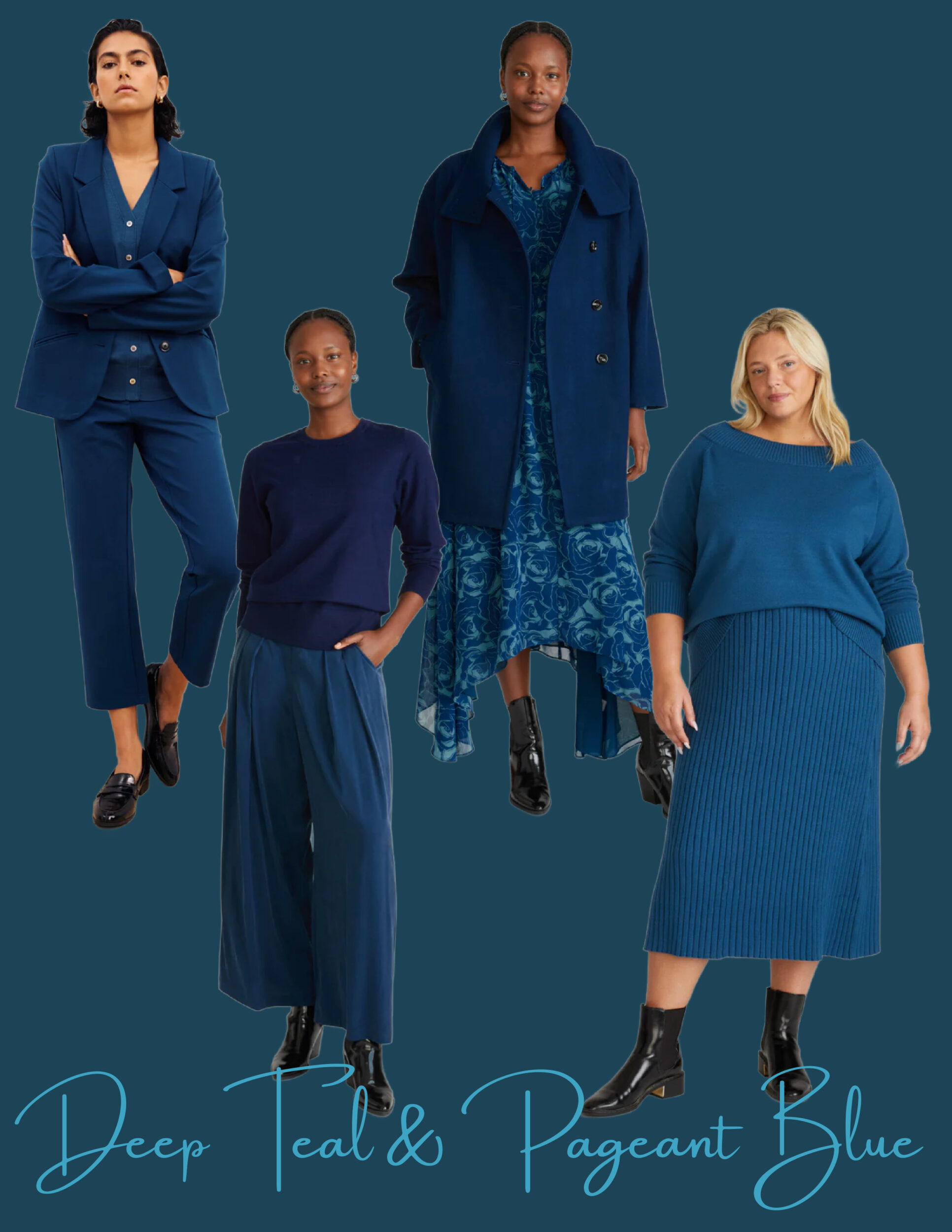 deep teal and pageant blue new arrivals at universal standard