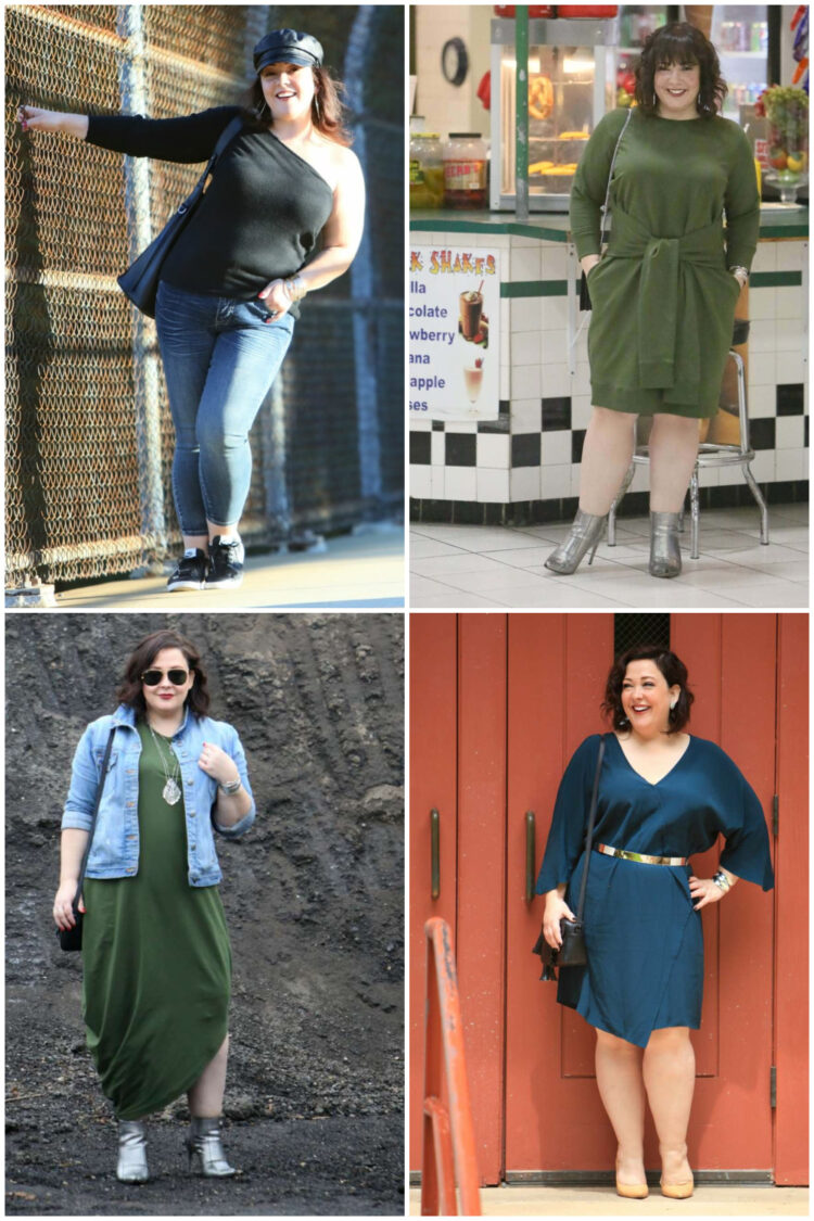 Color Me Impressed, Universal Standard 1 early universal standard styles seen on alison gary of wardrobe oxygen