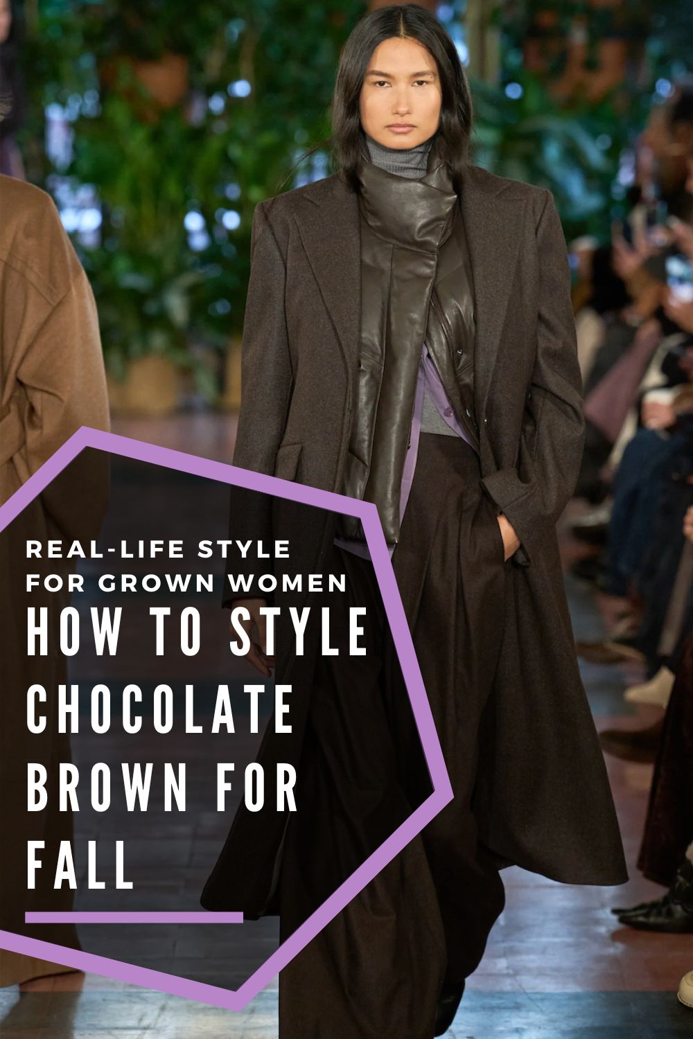 how to style chocolate brown for fall by wardrobe oxygen