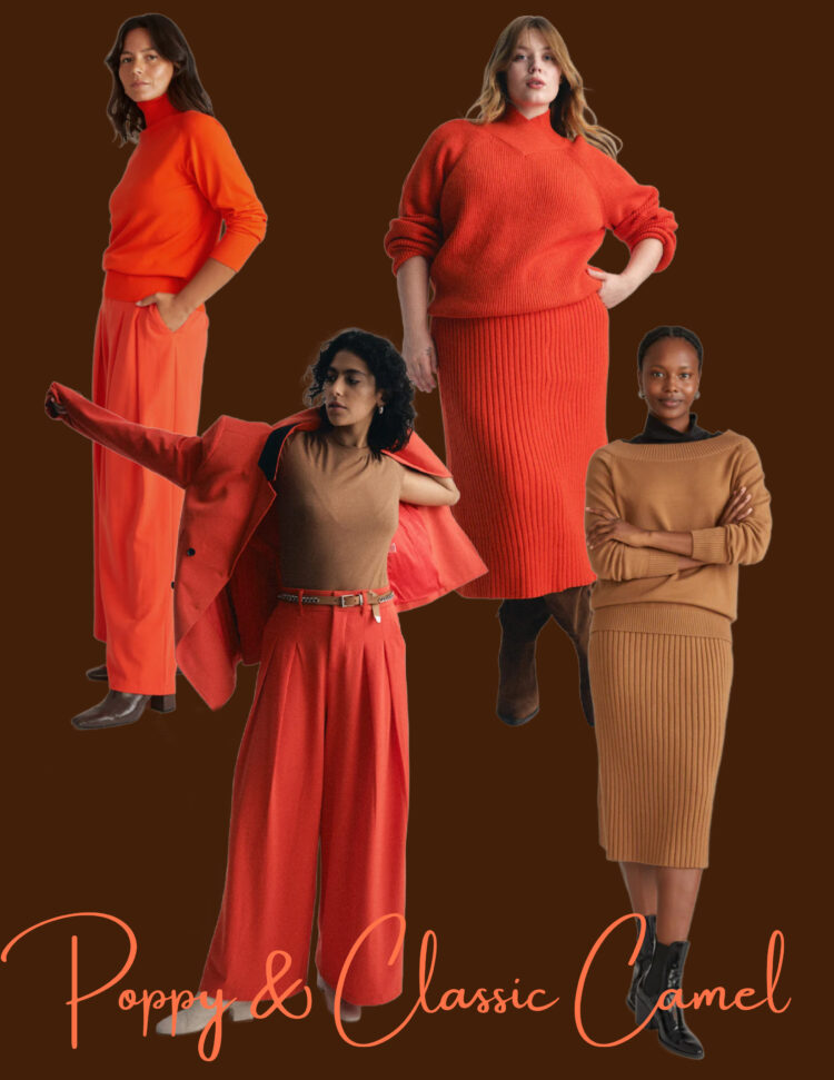 Color Me Impressed, Universal Standard 3 poppy and classic camel new arrivals at universal standard