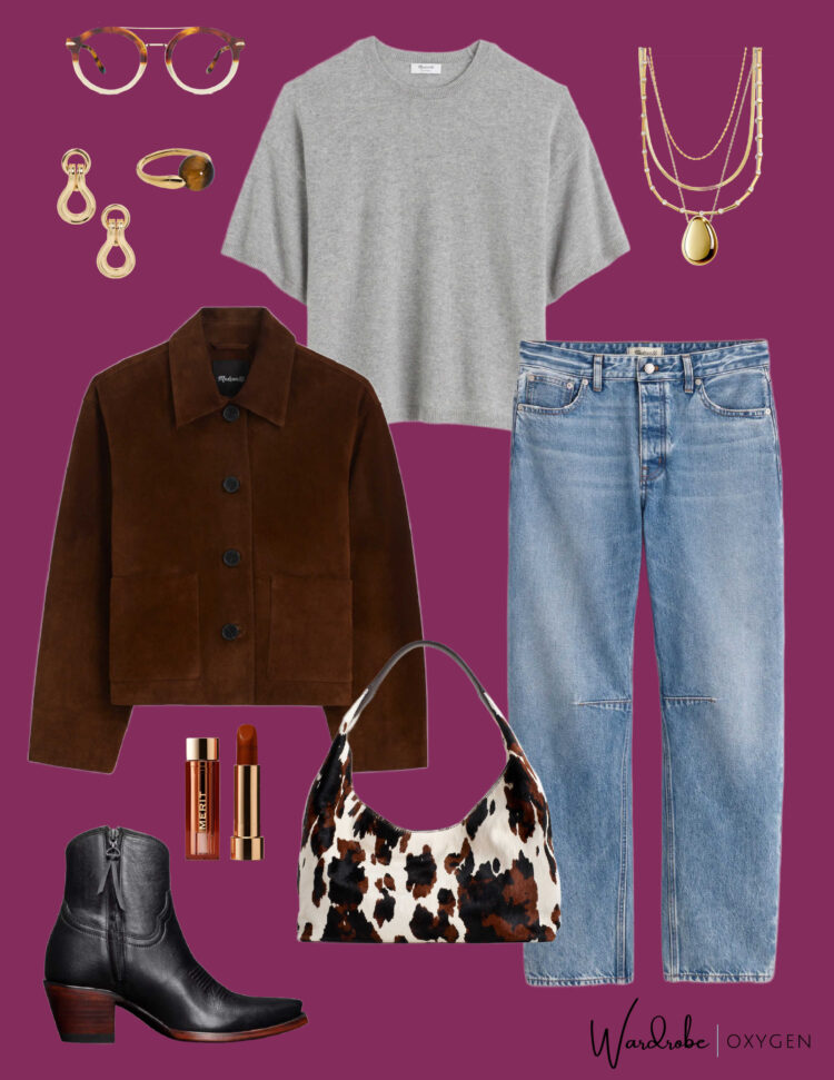 collage of madewell fall 2025 new arrivals outfit inspo for Weekend Reads for Saturday the 13th