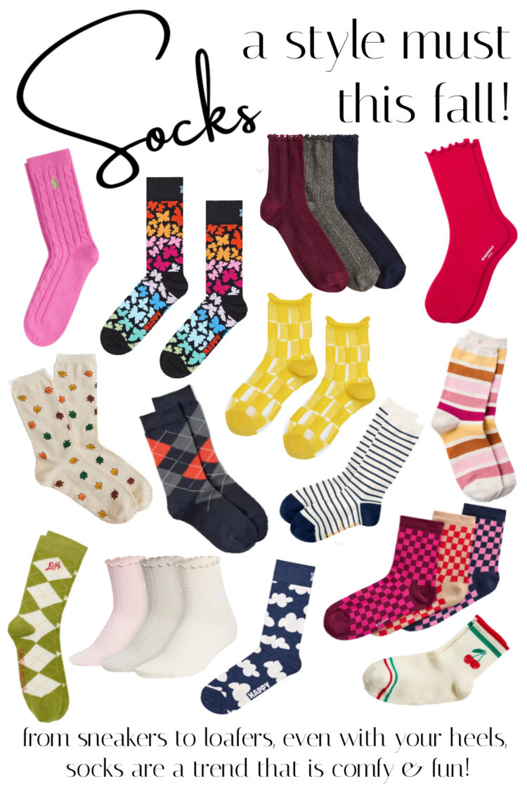 Weekend Reads for The Beginning of September: sock trend fall 2025