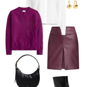 13 Sample outfit from a fall capsule wardrobe showcasing polish on a budget by Wardrobe Oxygen