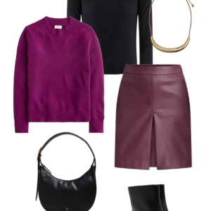 14 Sample outfit from a fall capsule wardrobe showcasing polish on a budget by Wardrobe Oxygen