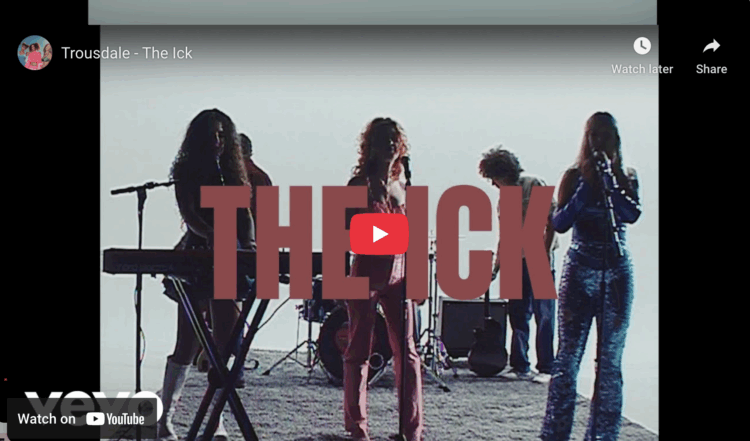 Weekend Reads for October 4 11 Screenshot from YouTube of the video Trousdale - The Ick