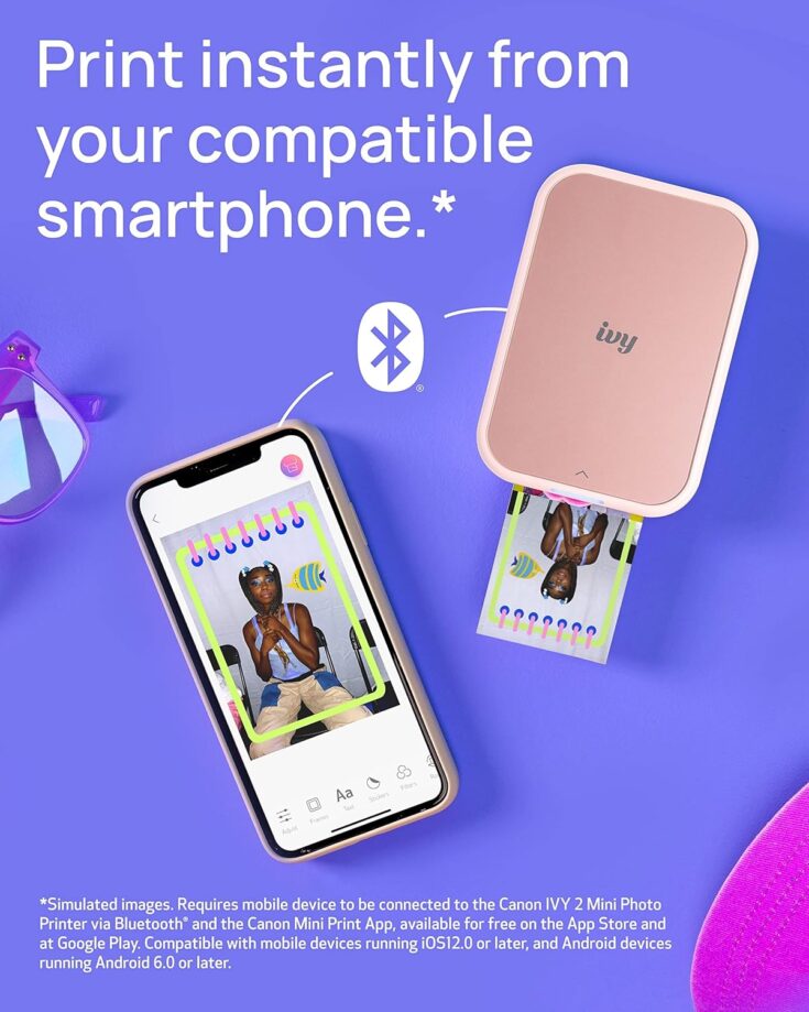 cann ivy 2 photo printer