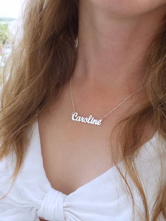 personalized name necklace