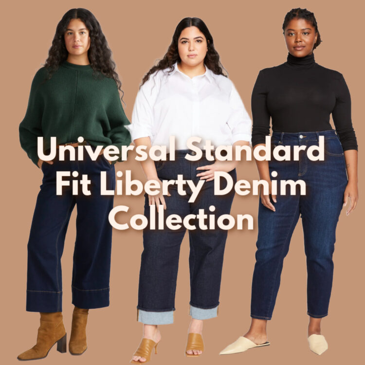 Universal Standard Fit Liberty is On Sale 40% Off! 8 universal standard denim part of fit liberty