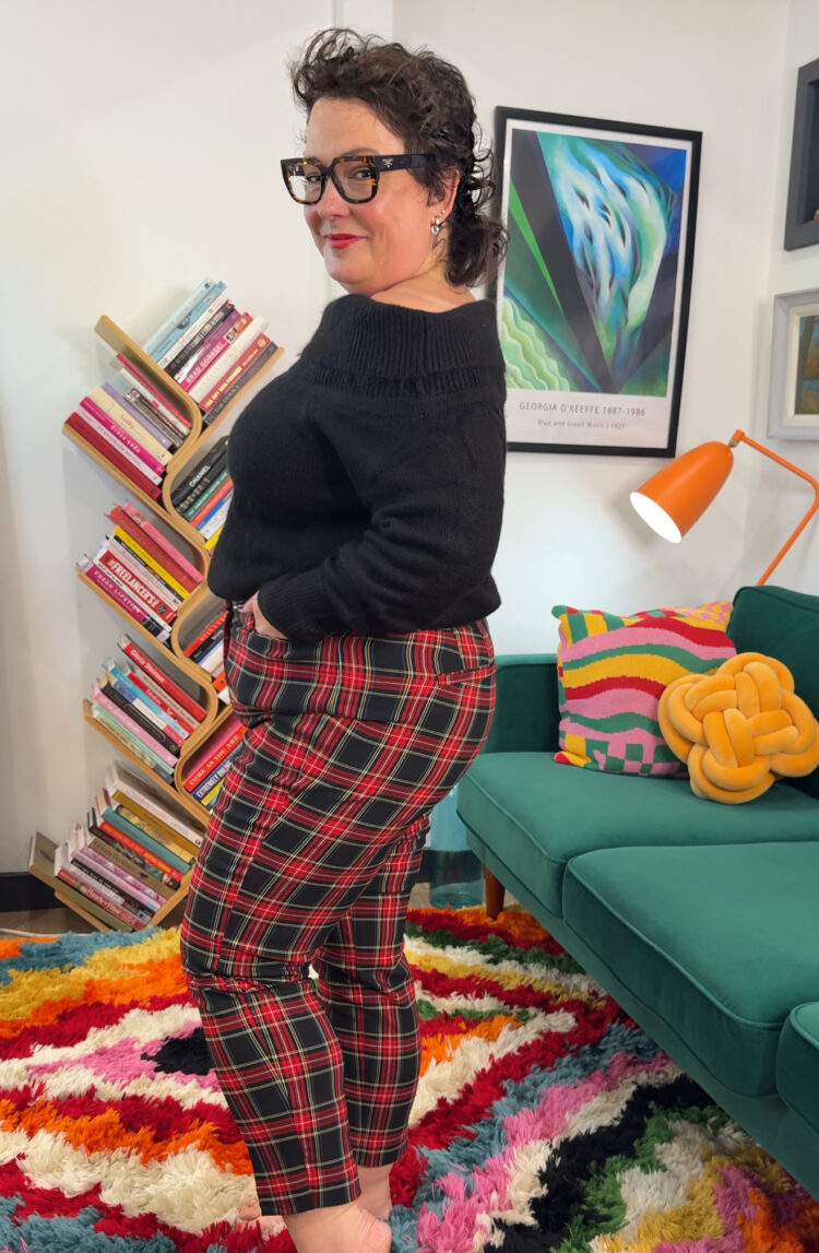 Lane Bryant Friends + Family Sale: My Picks 40% off 4 wardrobe oxygen in the lane bryant 4-Season Plaid Slim Ankle Pant