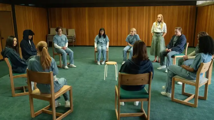 Weekend Reads Hotseat scene from Wayward movie.